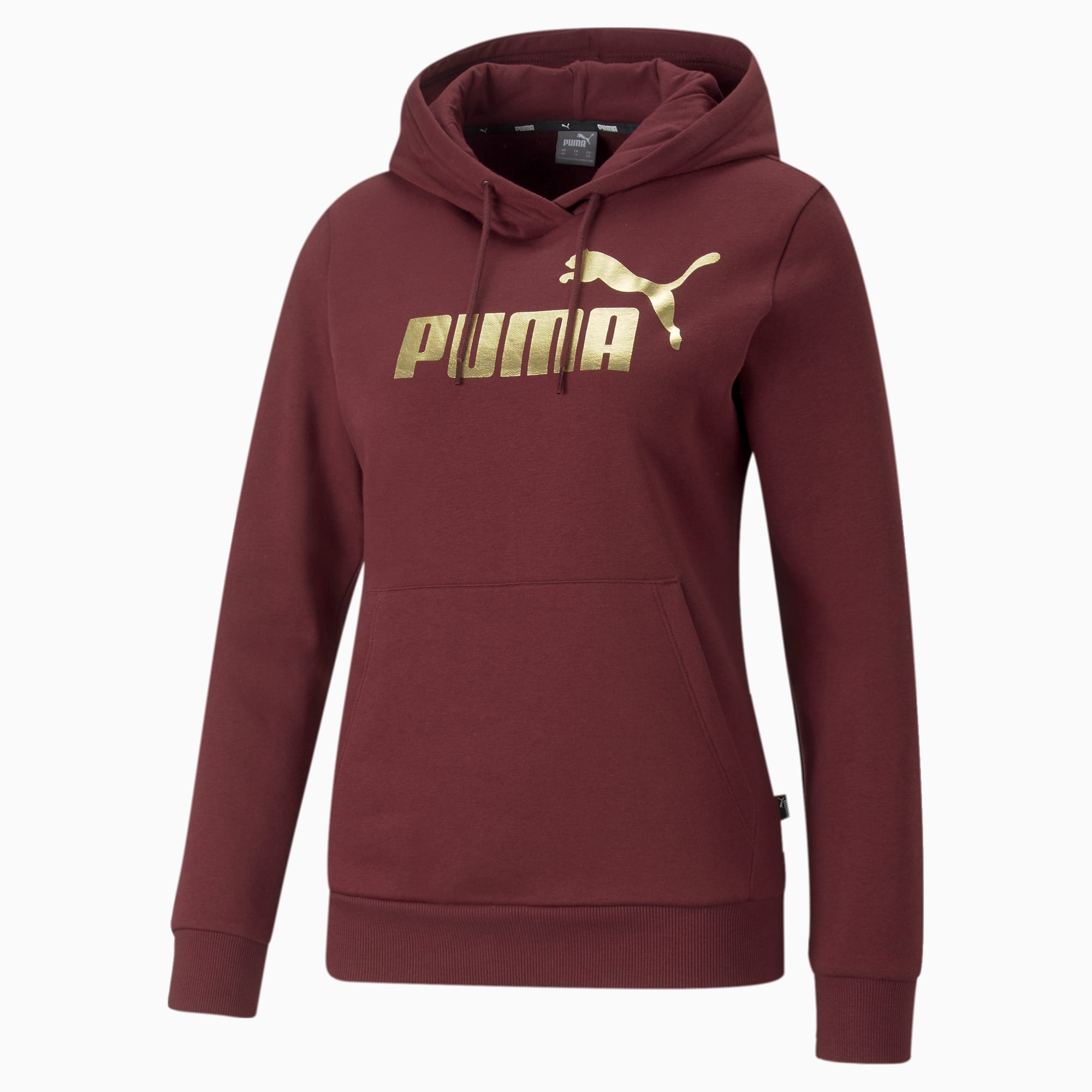 Sweat a capuche Essentials Metallic Logo Femme PUMA